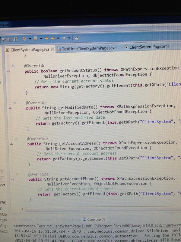 AlbertTejada's tweet image. What I write most of the days for 8 hrs! 😲 #Java #Selenium2 #QAAutomation