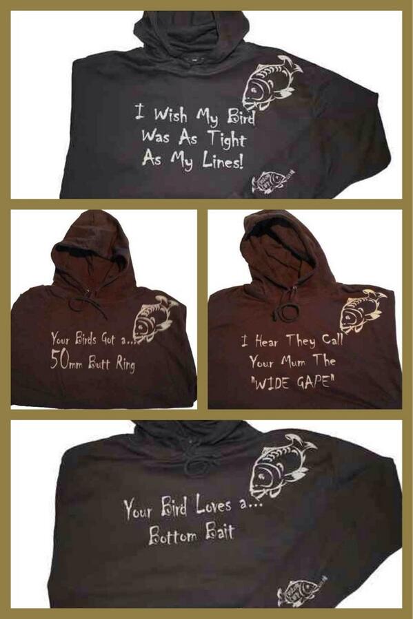 Custom carp hoodies check out the website www. Customcarp.co.uk