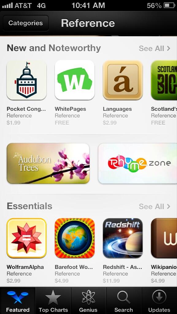 pocketcongress's tweet image. We are featured as New and Noteworthy in the #Apple App Store today. Check us out!