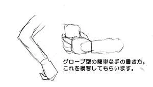 ちなみに手は、グローブ型。四角を描いてから棒状の指を生やすという原始的なやり方で練習後に、お手本を見ながら描いてもらいました。 
