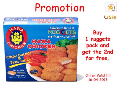 Hawa_Chicken's tweet photo. Extended promotion http://t.co/lMTWHXiRrP