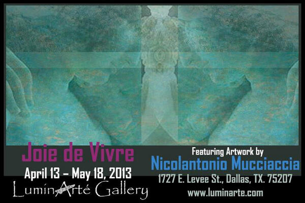 IlariaCallari's tweet photo. Don't miss Nicolantonio Mucciaccia Art exhibition in LuminArtè Gallery in Dallas (Usa) See the picture! http://t.co/sMYDvck5Sm