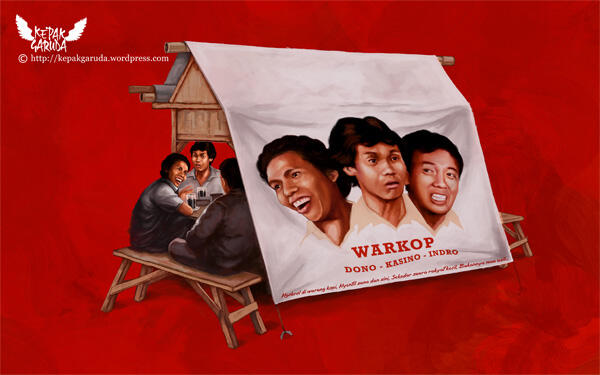 DonoKasinoIndro RT"<a href="/Strepsils_ID/">Strepsils Indonesia</a>: Masih inget sama warkop DKI? Coba sebutin tokohnya Sob :) "