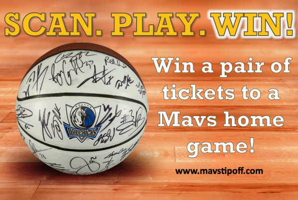 bigplayar's tweet photo. Off to the Mavs pavillion to meet our winners! #mavstipoff #AR #Mavs #Qualcomm #brandmarketing http://t.co/9DldT0xB6G