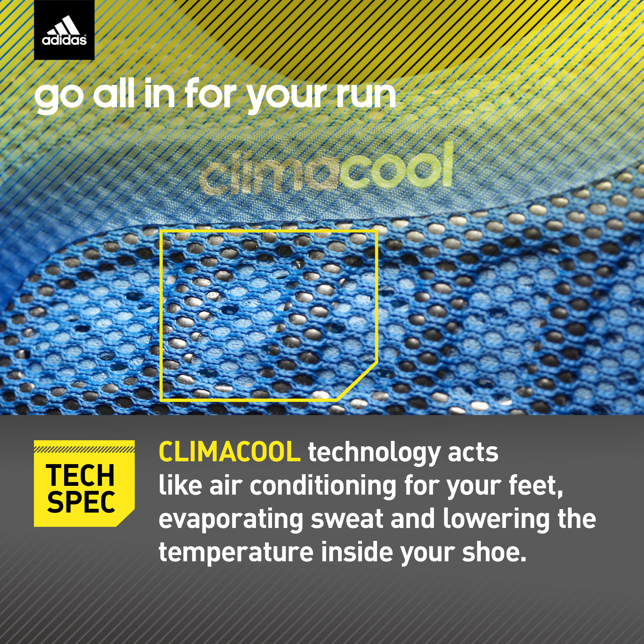 adidas Running on Twitter: COOL Climacool technology lets you stay cooler so you can run longer. Hit LIKE if you're all in for a cooler run. http://t.co/r429U4ffi2" / Twitter