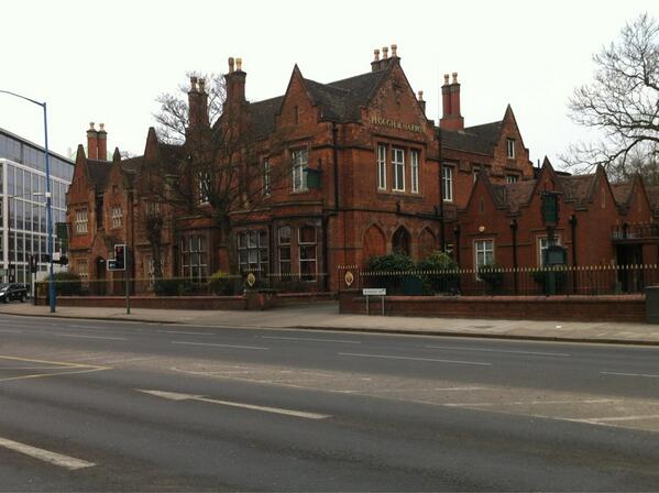 Plough &amp; Harrow Hotel, where #Tolkien stayed with his wife in 1916 while on leave from the army. #votebilbo #lotr