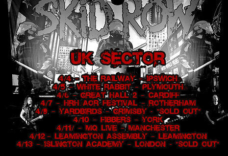 UnitedWRUK's tweet photo. Where will YOU be seeing @OfficialSkidRow? http://t.co/9JJM9UHEHa