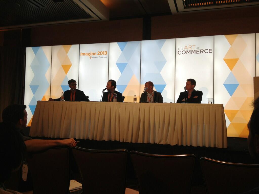 Pod1: Thanks @rbonifacino (from @alexandani) for the #pod1 mention on stage at #MagentoImagine. http://t.co/cPgfJNppY3