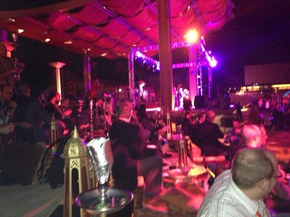 ryangarrow: Smoking hooka listening to Blackstrap in Vegas! #winning #magentoimagine http://t.co/Z6Zsr4oH2S
