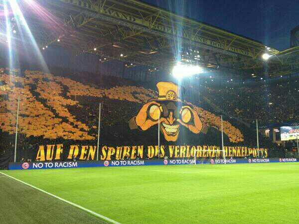 #AufDenSpurenDesVerlorenenHenkelpotts #BVB #GelbeWand #SüdTribuneDortmund @BVB