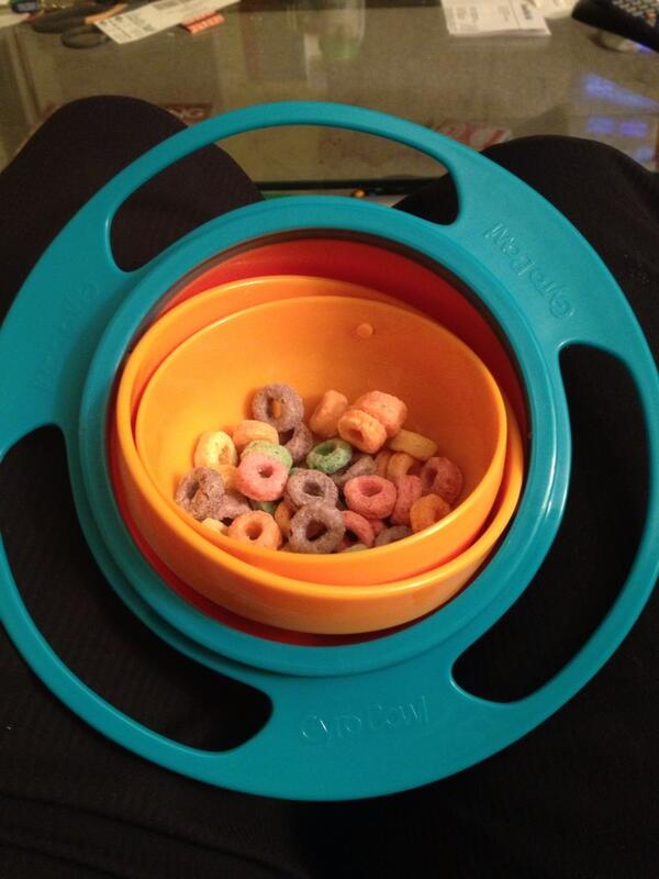 @paulasather10 thought you would appreciate my snack.. #cantriskspilling