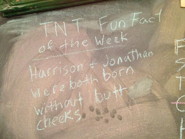 TNTImprov's tweet photo. TNT Fun Fact of the Week! http://t.co/wrhMK2W0YP