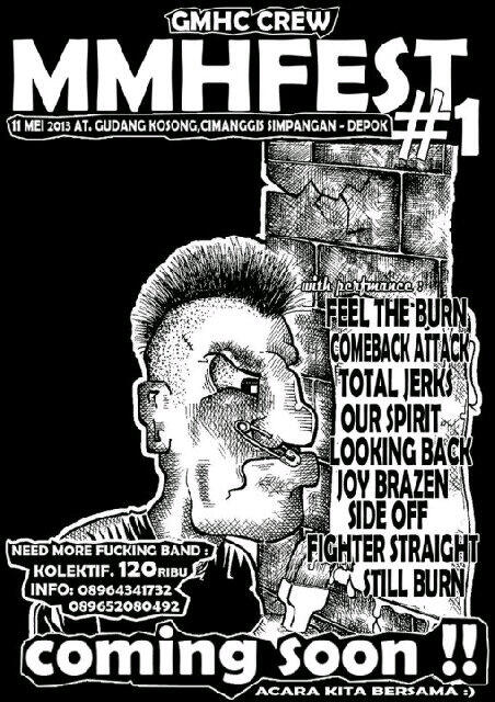 11 mei " MMHfest#1 " be there folks!