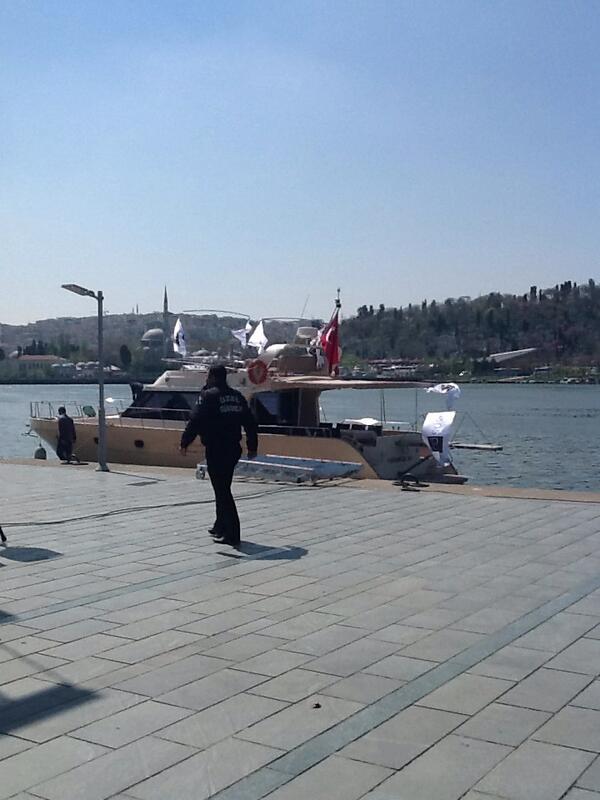 arkiparc's tweet image. #arkiparc&apos;ın platin sponsorlarından #enspd&apos;nin teknesi Haliç kıyısına yanaştı...