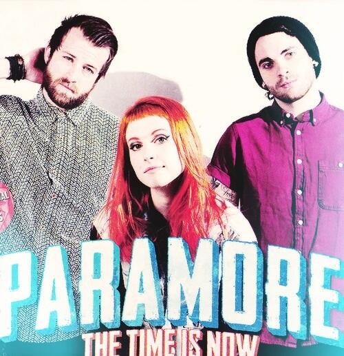 ParamoreFB's tweet photo. PARAMORE

the time is now http://t.co/nI0htoOM2I