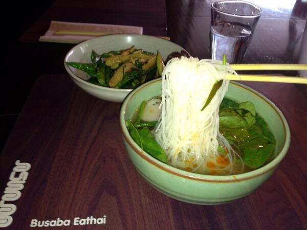 HermioneJCraw's tweet image. Green and healthy goodness at @busabaeathai @bicestervillage #feelingrevived