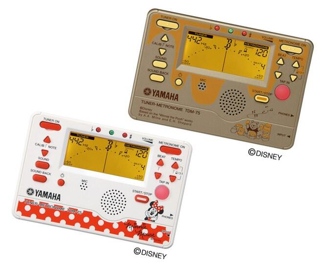 ヤマハ 音 音楽 Yamaha Music Japan チューナーメトロノームにもディズニーキャラクター が 先日ご紹介したクリーニングペーパーに続き チューナーメトロノームydm 75にもディズニーキャラクターが 今回はミニーとプーさん Http T Co