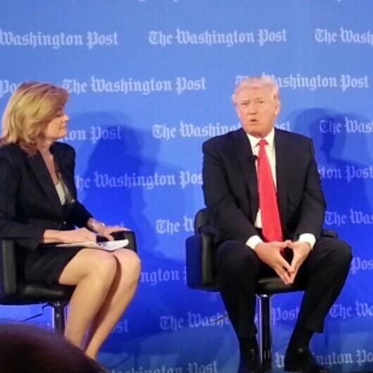 emrecelikrumi's tweet photo. Donald #Trump chatting about reality in #DC amongst other things. #WashingtonPost #DCtrump http://t.co/jdenSnPNgy