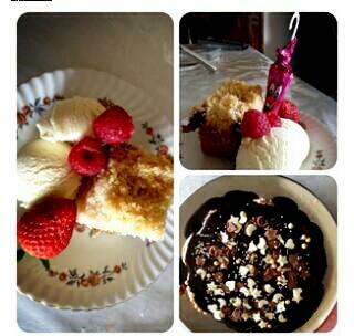 Riddhi_Sheth's tweet image. yummyyy yummy #foodlove #foodporn #raspberrycrumble #chocolatecake ♥♥
