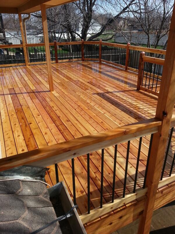 New deck finished!!