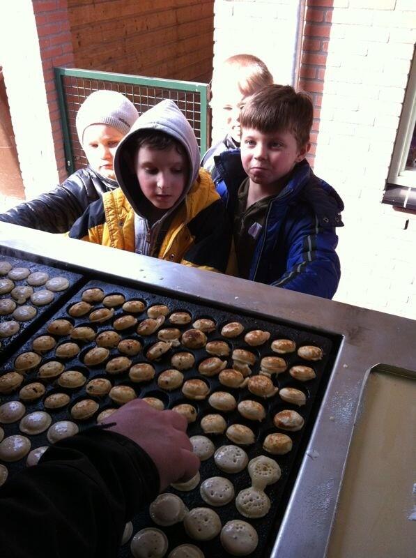 #lekker #poffertjes #traktatie voor #citbarneveld #Kindvriendelijk