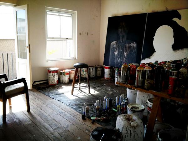 Aftermath. Exhibition over. Still working. Love it.