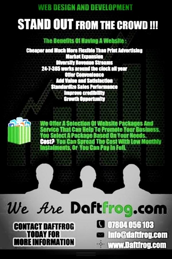 daftfrog's tweet image. Some info on the benefits of using daftfrog.com #getintouch #webdesignliverpool #l17 #l18 #liverpool #all