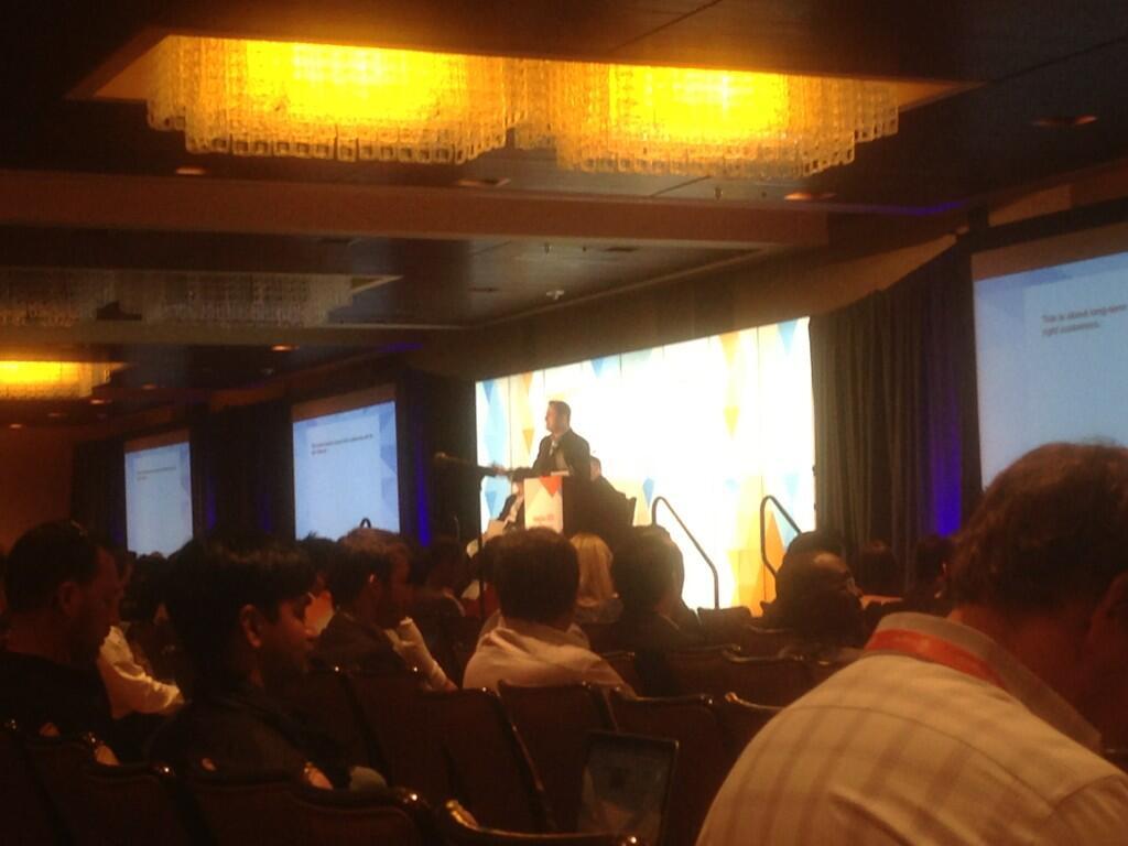 JoshuaSWarren: @EricYonge giving a great talk at #MagentoImagine about branding. Bringing the energy! http://t.co/sv51QFS8b9