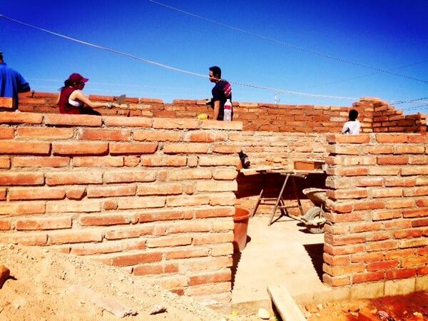 NextGenAZ's tweet photo. ASU students finished the house we started in Agua Prieta this weekend!Thanks everyone for your hard work! #teamwork http://t.co/0G9IRypgrW