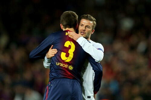 INDOBARCA_BJM's tweet image. Foto: 2 orang tampan setelah Villa pastinya :p (Piqué y Beckham)  [@effyschoice] #oksip