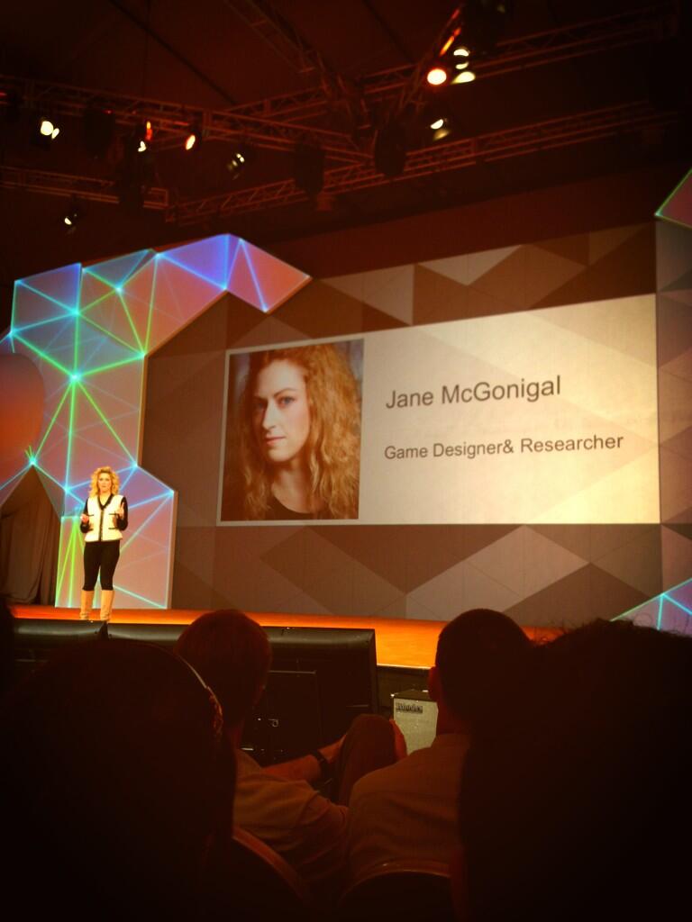 aronstanic: \"Humanity has reached a critical milestone - 1 billion gamers worldwide.\" Jane McGonigal at #MagentoImagine http://t.co/w3hSShUT5n