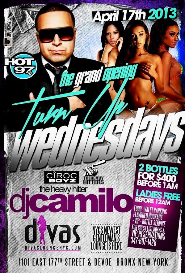 DivasWednesday's tweet image. #grandOpen #TURNUPwednesday y'all ready @DivasNyc