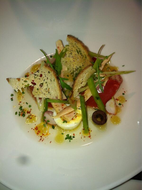 BartMahoney's tweet photo. @MGMGrand @RobuchonLV still working through the new menu!  Tuna is phenomenal!!! #lasvegas http://t.co/95SRZGRLkf