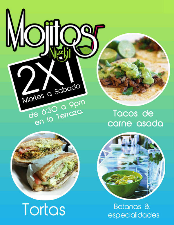 mojitosnight's tweet photo. 2 X 1 http://t.co/ymzByB6YJo