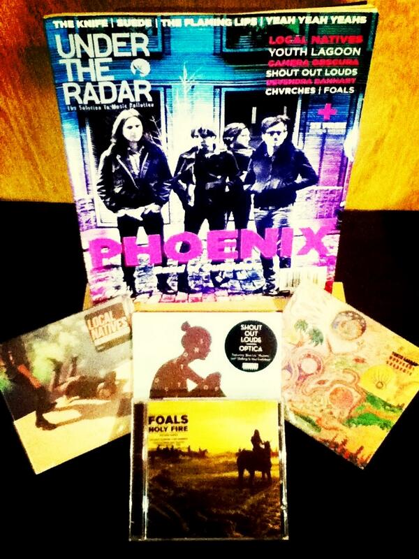 Pre Order latest Phoenix album, Bankrupt! At @Aksara_Store , featured on Under the Radar magazine latest issue