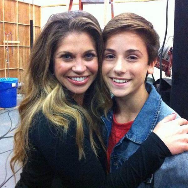 My baby boy is growing up so fast!! I had to stand on the tip of my toes to be <a href="/ElliotMatthewss/">ElliotMatthews</a>' height! :)