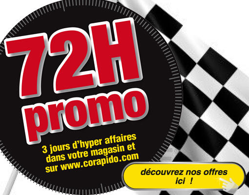 coraMessancy's tweet photo. 72 h Promo. 3 jours d'hyper affaires.http://t.co/kvKM3omTrk http://t.co/C5bnTKAdHi