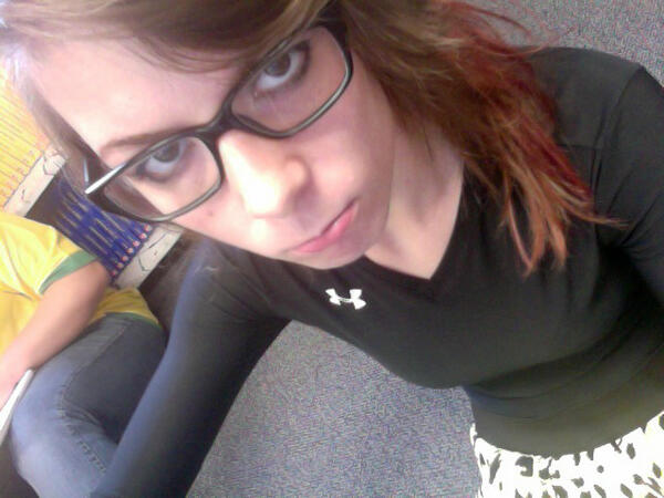 dressed up today :3 #feelingspiffy! #grumpyface #glasses