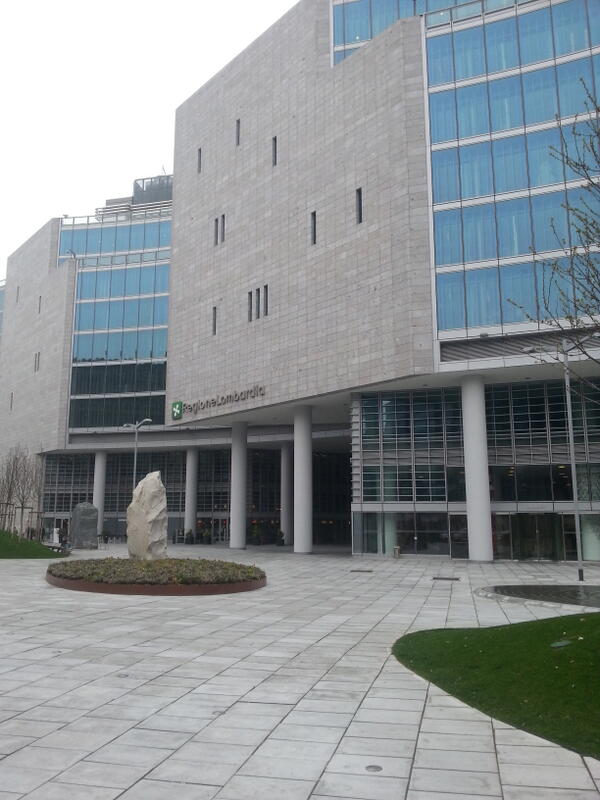 The new "Regione Lombardia"building in Milano