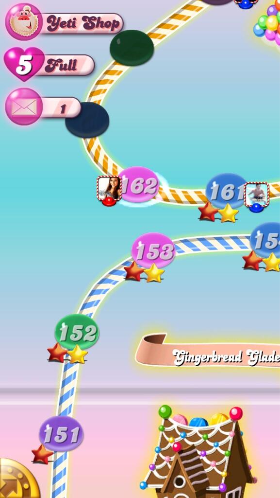 _ChloeMcCormack's tweet image. Think I'm slightly addicted to candy crush #level162