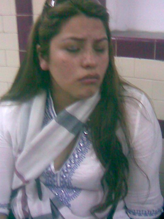 chorra que roba en el subte