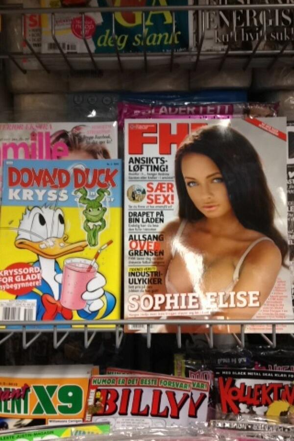 Usikker på hvilket Donaldblad jeg skal kjøpe.