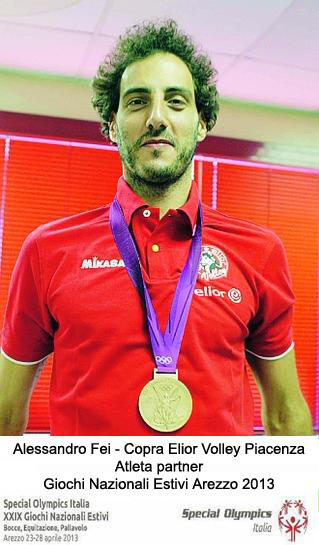 SpOlympicsAr's tweet photo. #AlessandroFei atleta partner dei #GiochiNazionaliEstivi #SpecialOlympics #Arezzo2013 http://t.co/wTg9FiSGzM