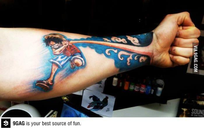 One Piece Luffy  One piece luffy, One piece tattoos, Monkey d luffy