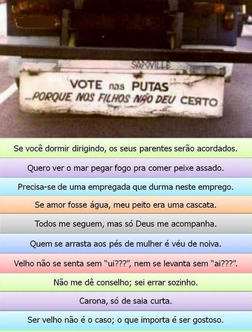 Frases de Caminhão