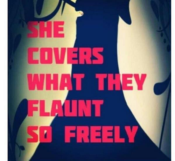 GotThisCovered's tweet photo. She covers what they flaunt so freely #FEMEN #WeGotThisCovered http://t.co/XJ5sca7aXx
