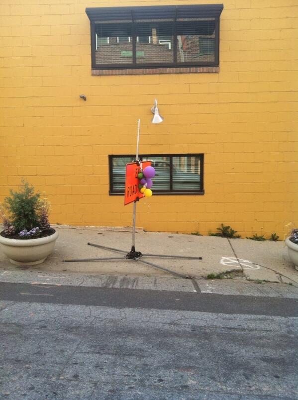 chrisdiad's tweet photo. In Atlanta we celebrate when the road work is over! http://t.co/wev7Ws7E2C