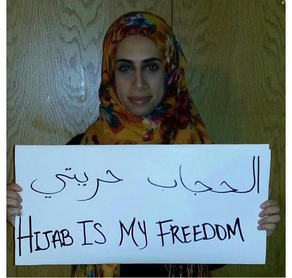 GotThisCovered's tweet photo. Hijab is my freedom #FEMEN #WeGotThisCovered http://t.co/KNpoeyFXLK