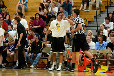 RelayforlifeWHS's tweet photo. Decorah drained an awesome 3 pt, but can he do it against his dad? Come May 9 to see! #StudentStaff @willthethrill6 http://t.co/NfRywZ2hHC