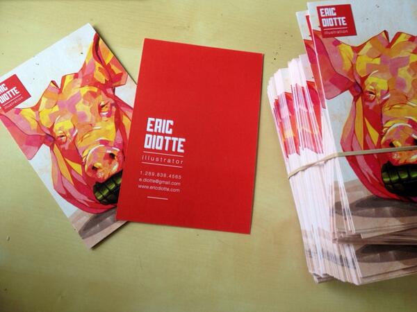 E_Diotte's tweet image. Mailers are in! #steponecomplete#illustrationism#goeshere